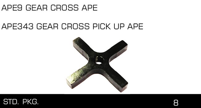 APE9 GEAR CROSS APE  APE343 GEAR CROSS PICK UP APE